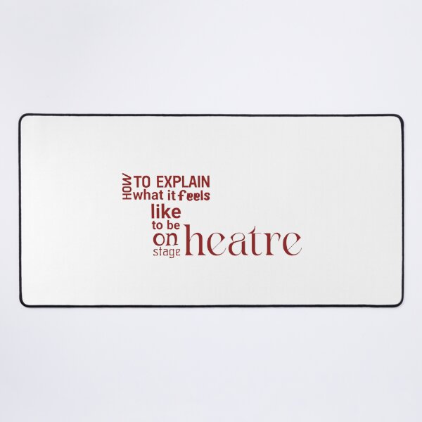Item preview, What it feels to make theatre? - theatre lovers designed and sold by Substance_life.