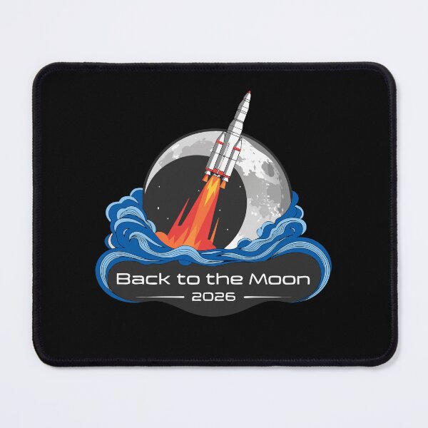 Item preview, Back to the Moon Launch to The Moon 2026 designed and sold by FreeArt2.