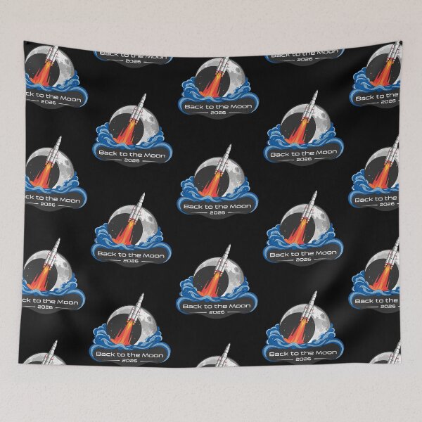 Item preview, Back to the Moon Launch to The Moon 2026 designed and sold by FreeArt2.