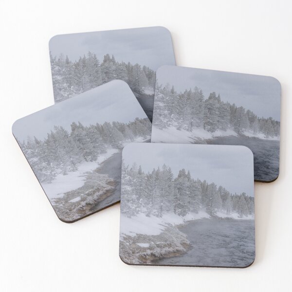 Item preview, Waves of Icy Fog Along River designed and sold by SafariByMarisa.