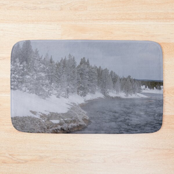 Item preview, Waves of Icy Fog Along River designed and sold by SafariByMarisa.