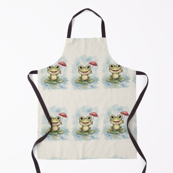 Item preview, Happy frog under an umbrella designed and sold by carlsmart1.