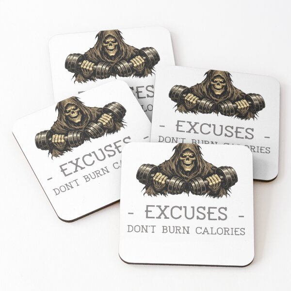 Item preview, Excuses Don't Burn Calories  designed and sold by spencestees.