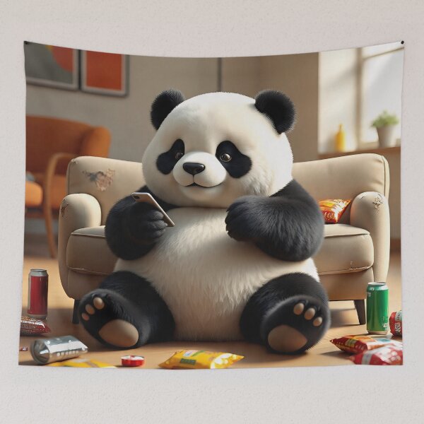 Item preview, Panda designed and sold by AwesomeDigiShop.