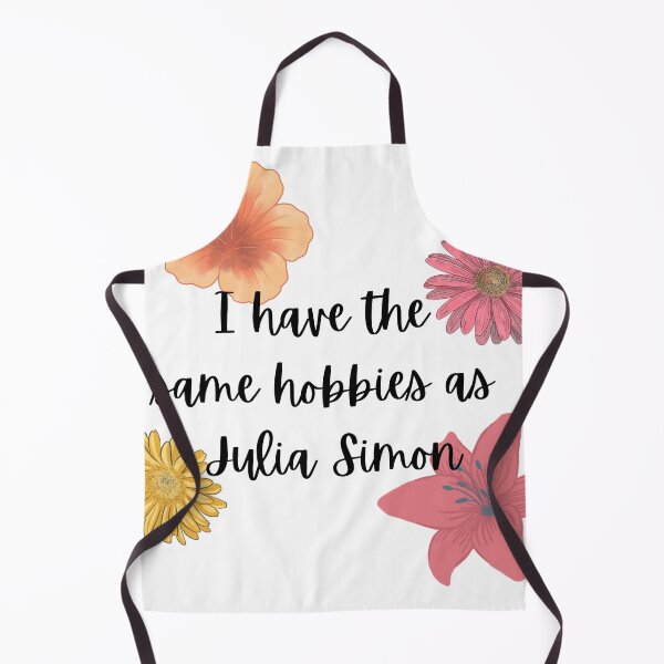 Item preview, Julia Simon's hobbies designed and sold by RedBibSkiMemes.
