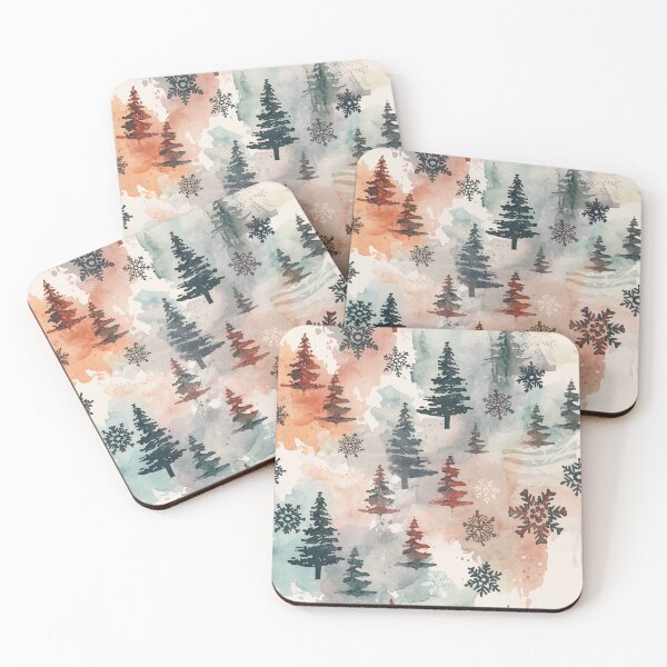 Item preview, Christmas tree & snowflake pattern  designed and sold by JosueShop101.