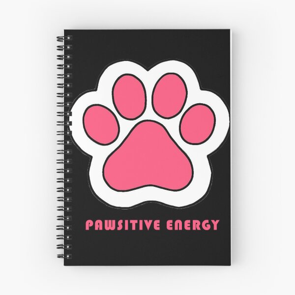 Item preview, Pawsitive Energy - Cute Pink Paw Print  designed and sold by Tokraz-art.