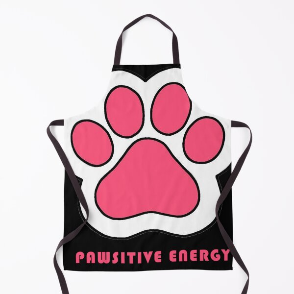 Item preview, Pawsitive Energy - Cute Pink Paw Print  designed and sold by Tokraz-art.