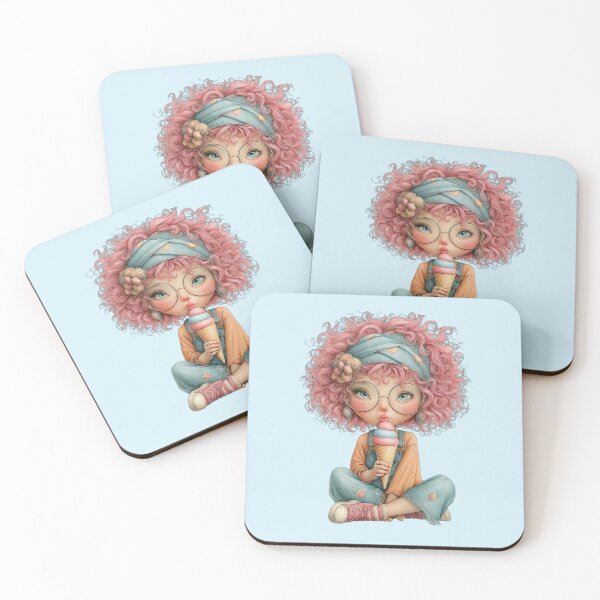 Item preview, Woman With Ice Best Summer Vacation Ideas For Woman and Girl Gifts  designed and sold by MalwasBasket.