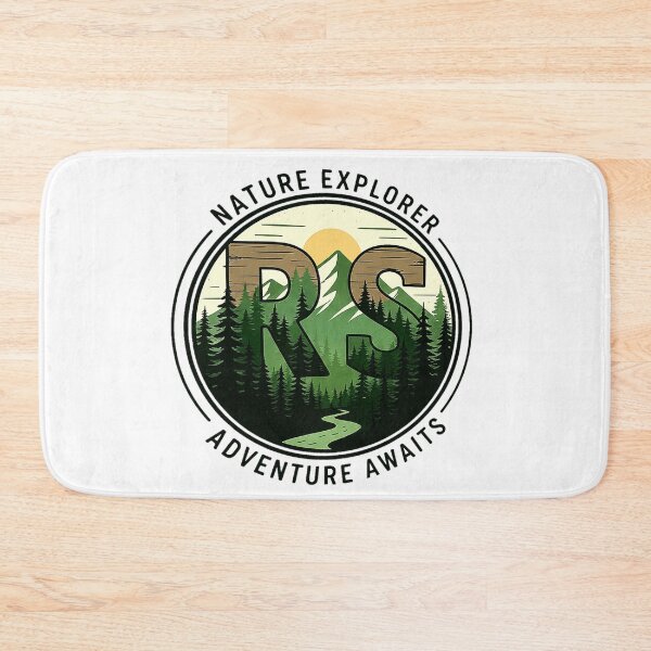 Item preview, RS Adventure Nature Explorer - Mountain Sunset Vintage Logo - Adventure Awaits designed and sold by RS-Globalist-.