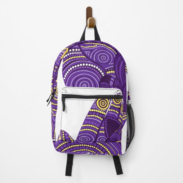 Item preview, Purple Mandala Cat Hands Dot Art designed and sold by Stellar Geometry.