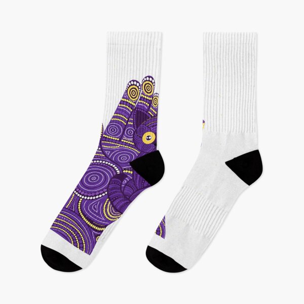Item preview, Purple Mandala Cat Hands Dot Art designed and sold by Stellar Geometry.