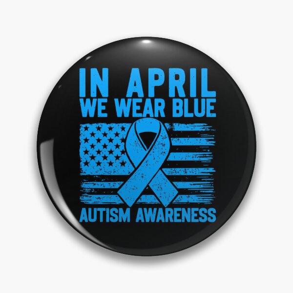 Item preview, in april we wear blue autism awareness  designed and sold by Ali-printshop.