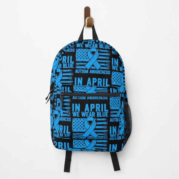 Item preview, in april we wear blue autism awareness designed and sold by Ali-printshop.