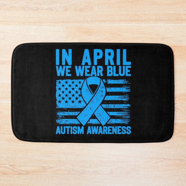 Item preview, in april we wear blue autism awareness  designed and sold by Ali-printshop.