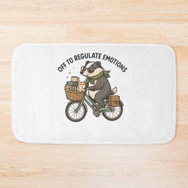 Item preview, Cozy Animal Bike Ride Emotional Reset designed and sold by SiarheiYur.