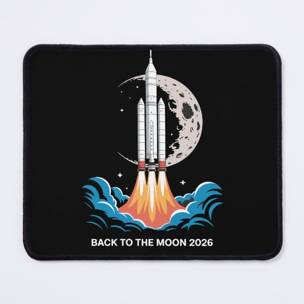 Item preview, Back to the Moon Launch to The Moon 2026 designed and sold by FreeArt2.