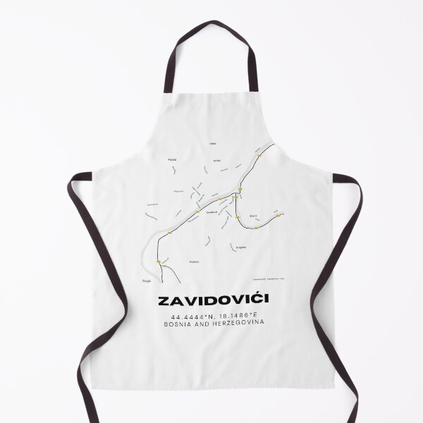 Item preview, Zavidovići Bosnia Minimalist Map Art | Modern City Layout Poster designed and sold by RM-Journey.