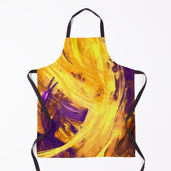 Item preview, Golden Inferno – Abstract Digital Painting designed and sold by Caelder.