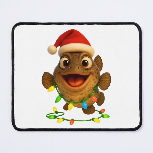 Item preview, Christmas Mudskipper Fish designed and sold by Sillytoe.