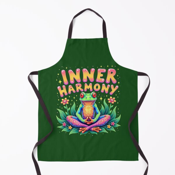 Item preview, Zen Frog Inner Harmony Yoga Meditation Aesthetic designed and sold by TS68.