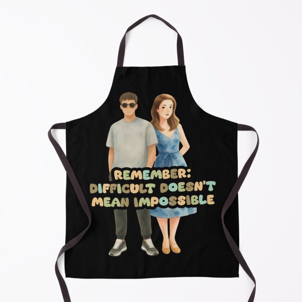 Item preview, difficult doesn't mean impossible designed and sold by love is daily.