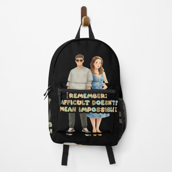 Item preview, difficult doesn't mean impossible designed and sold by love is daily.
