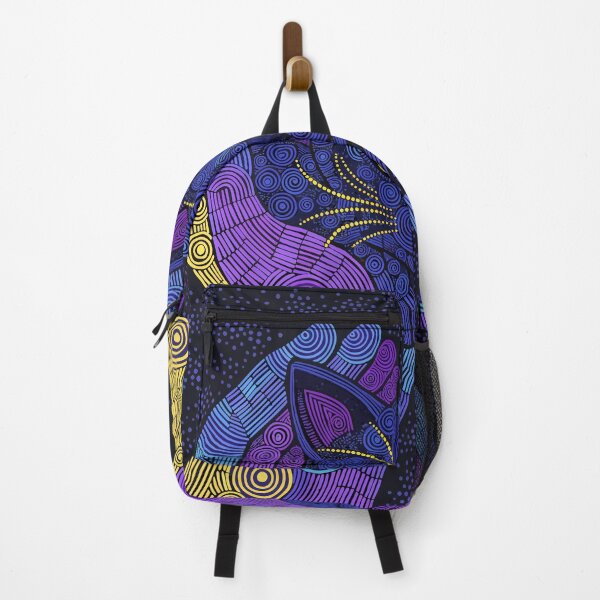 Item preview, Purple Mandala Cat Hands Dot Art designed and sold by Stellar Geometry.