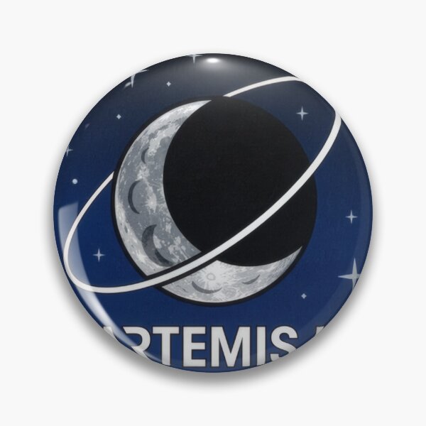Item preview, Artemis II Lunar Trajectory Mission Space Patch designed and sold by aivibesfunny.