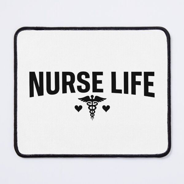Item preview, Nurse Life - Modern Healthcare Quote with Wings designed and sold by ModdiesColors.