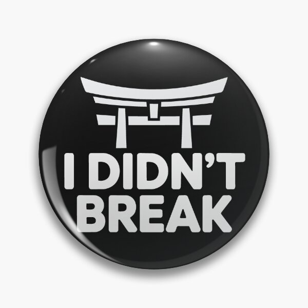 Item preview, I Didn’t Break – Survivor Strength Minimal Design designed and sold by ُEldalal-Design.