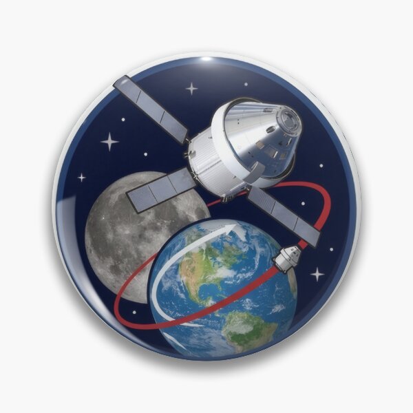 Item preview, Artemis II Mission Patch: First Crewed Lunar Orbit Since Apollo designed and sold by aivibesfunny.