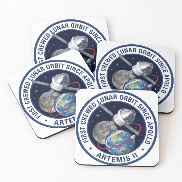 Item preview, Artemis II Mission Patch: First Crewed Lunar Orbit Since Apollo designed and sold by aivibesfunny.