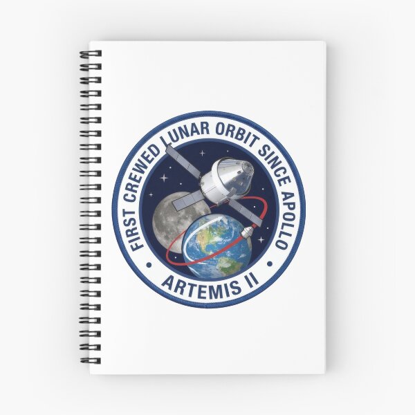 Item preview, Artemis II Mission Patch: First Crewed Lunar Orbit Since Apollo designed and sold by aivibesfunny.