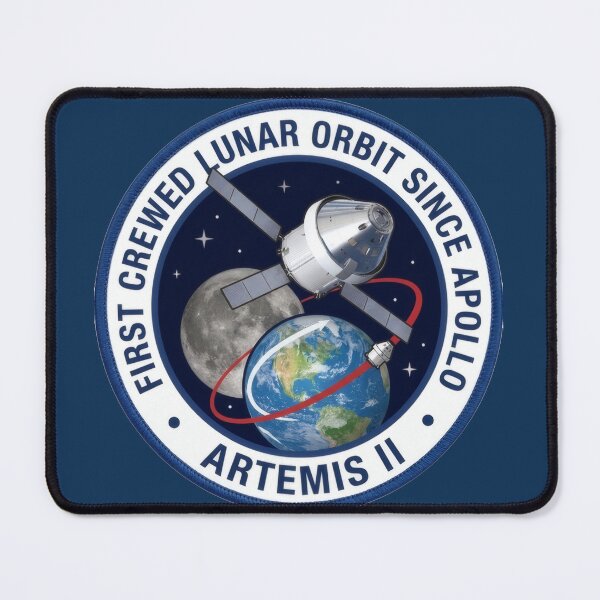 Item preview, Artemis II Mission Patch: First Crewed Lunar Orbit Since Apollo designed and sold by aivibesfunny.