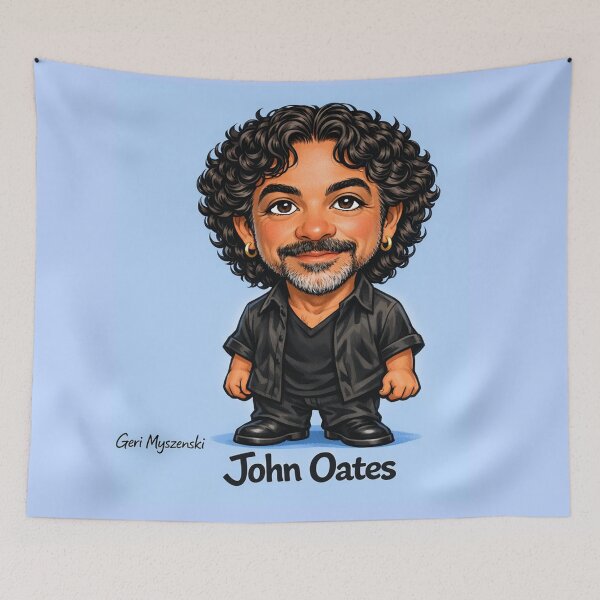 Item preview, John Oates April 7, 1948 Hall & Oates designed and sold by The Art Queen Of Michigan .