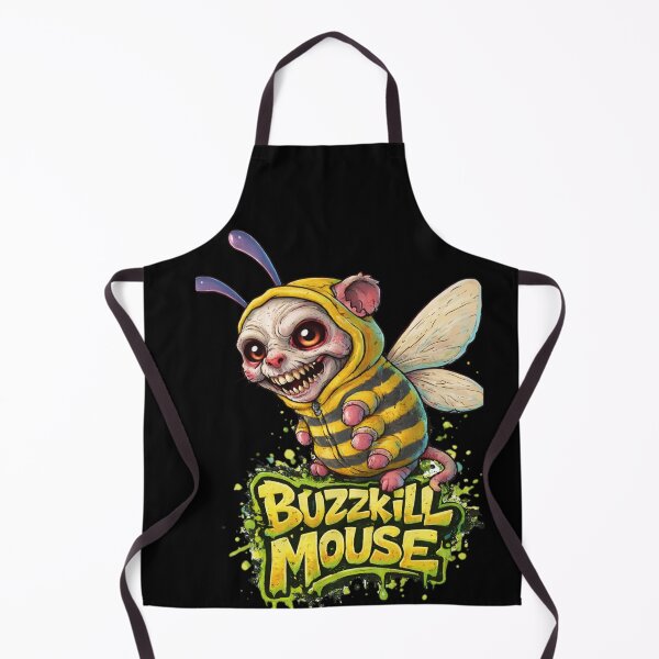 Item preview, Buzzkill Mouse Creepy Bee Costume Graphic designed and sold by Shirtaholism.