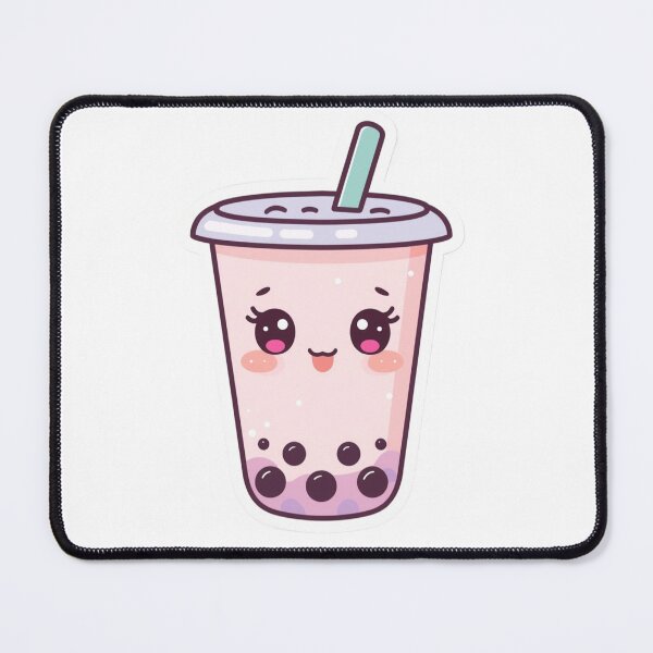 Item preview, Bubble Tea Kawaii - Cute Sticker designed and sold by FluffiPopo.