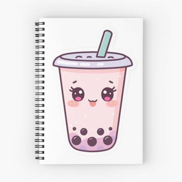 Aperçu de l'œuvre Bubble Tea Kawaii - Cute Sticker créée et vendue par FluffiPopo.