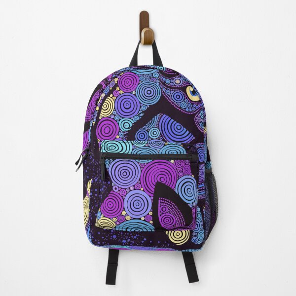 Item preview, Purple Mandala Cat Hands Dot Art designed and sold by Stellar Geometry.