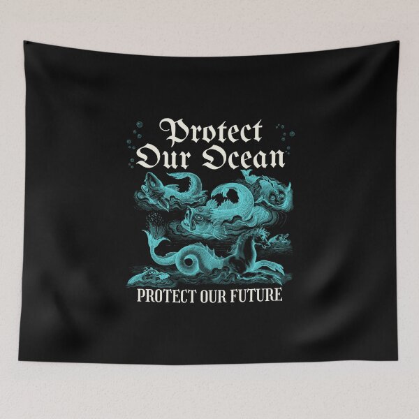 Item preview, Protect Our Ocean Protect Our Future designed and sold by LuveraxArt.