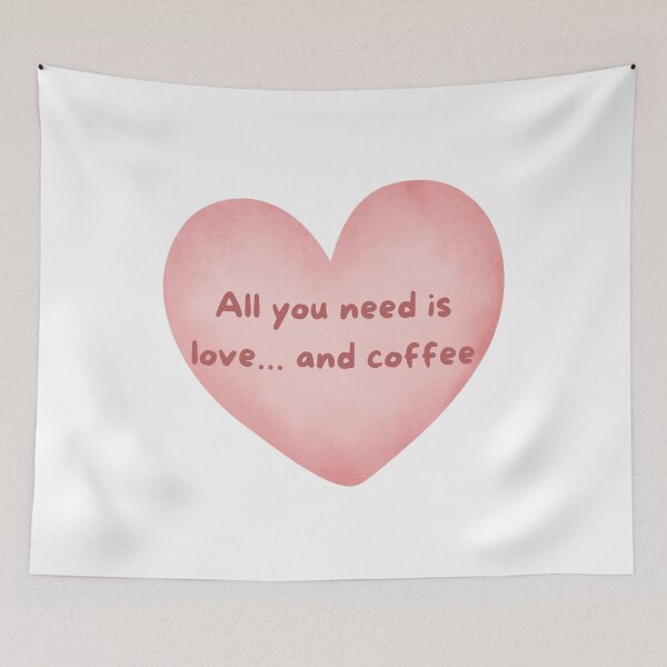 Item preview, All you need is love... and coffee designed and sold by SnugCozy.