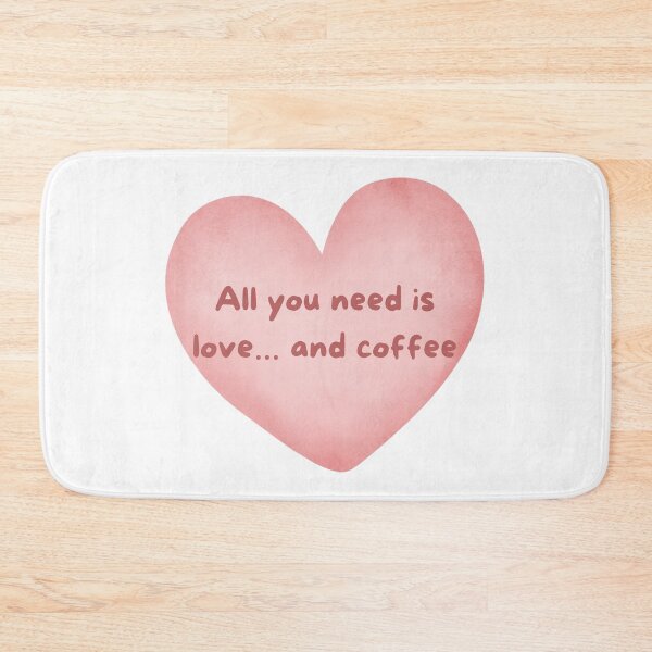 Item preview, All you need is love... and coffee designed and sold by SnugCozy.
