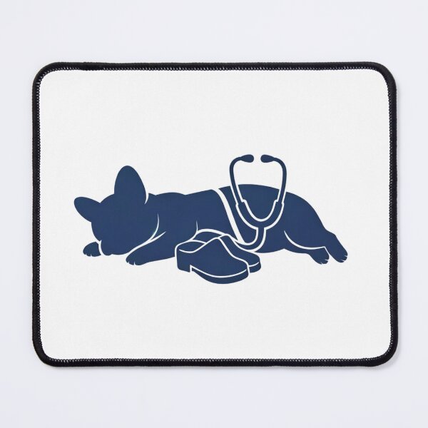 Item preview, Off Duty Corgi Nurse | Post-Shift Relaxation Dog Art designed and sold by Corgi & co Shop.