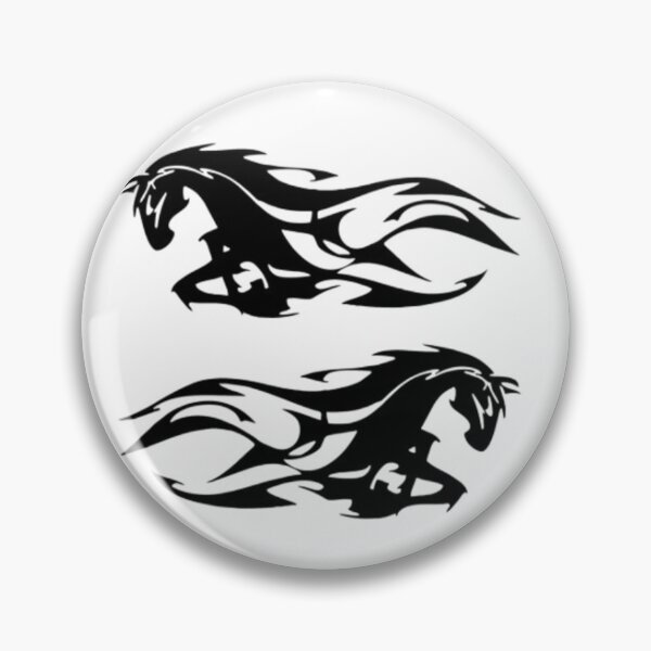 Item preview, Untamed Spirit: Tribal Horse in Motion designed and sold by StickaSketch.