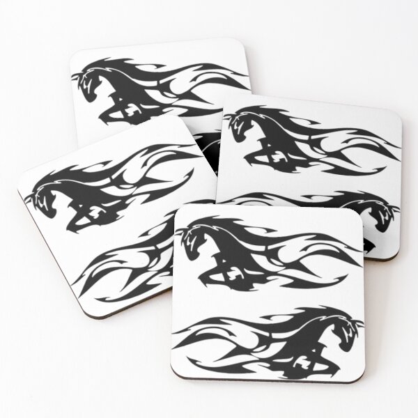 Item preview, Untamed Spirit: Tribal Horse in Motion designed and sold by StickaSketch.