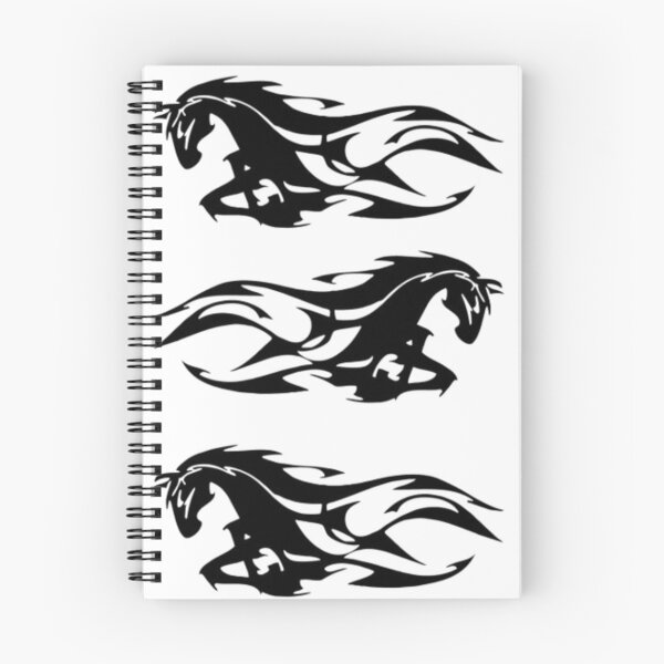 Item preview, Untamed Spirit: Tribal Horse in Motion designed and sold by StickaSketch.