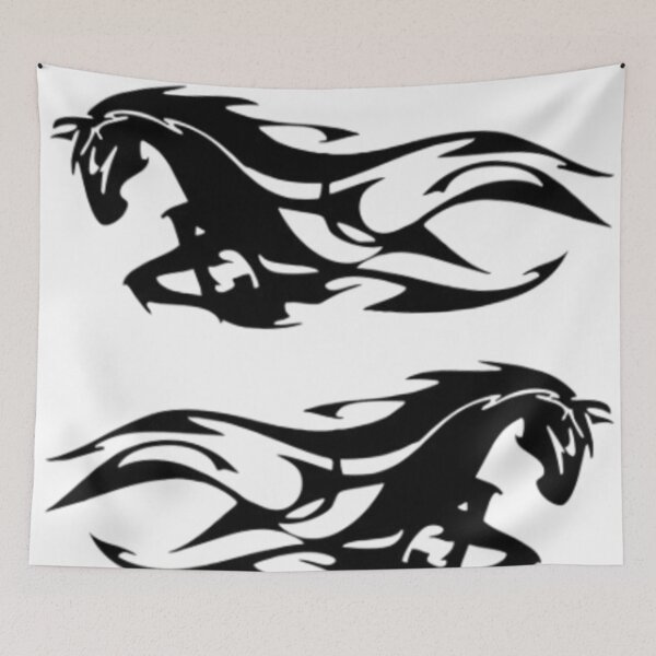 Item preview, Untamed Spirit: Tribal Horse in Motion designed and sold by StickaSketch.
