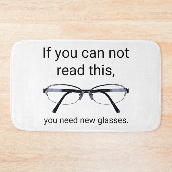 Item preview, If you can not read this, you need new glasses.  designed and sold by Rachel the Artist .