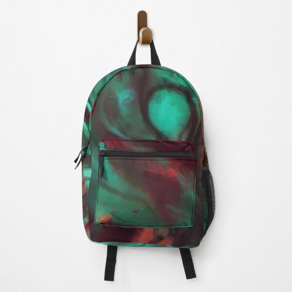 Item preview, Emerald Abyss – Dark Abstract Digital Painting designed and sold by Caelder.